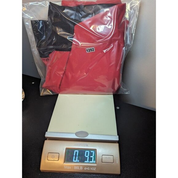 NIKE PRO COMBAT HYPERWARM LONG SLEEVE SHIRT RED BLACK FITTED MENS Size SMALL - Picture 10 of 13